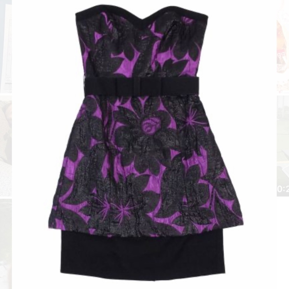Trina Turk Strapless Dress, Size 6.